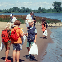 Naturerlebnis an der Elbe