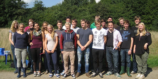 Die 12. Klasse der KGS Schneverdingen