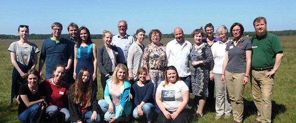 Teilnehmer und Teilnehmerinnen des Multiplikatoren-Workshops vom 31.5. bis 6.6.2015